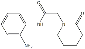 N-(2-aminophenyl)-2-(2-oxopiperidin-1-yl)acetamide 结构式