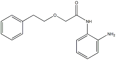 N-(2-aminophenyl)-2-(2-phenylethoxy)acetamide Structure