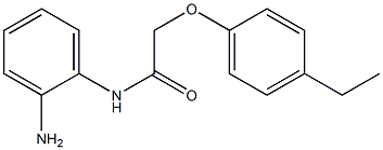 N-(2-aminophenyl)-2-(4-ethylphenoxy)acetamide|