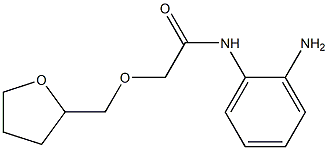 N-(2-aminophenyl)-2-(oxolan-2-ylmethoxy)acetamide Structure