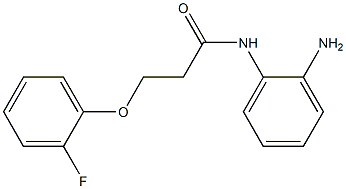 N-(2-aminophenyl)-3-(2-fluorophenoxy)propanamide Structure