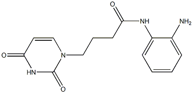 N-(2-aminophenyl)-4-(2,4-dioxo-1,2,3,4-tetrahydropyrimidin-1-yl)butanamide