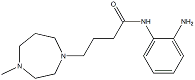 N-(2-aminophenyl)-4-(4-methyl-1,4-diazepan-1-yl)butanamide Struktur