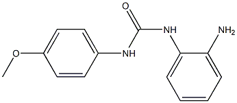 N-(2-aminophenyl)-N'-(4-methoxyphenyl)urea Struktur