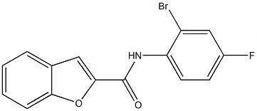 N-(2-bromo-4-fluorophenyl)-1-benzofuran-2-carboxamide