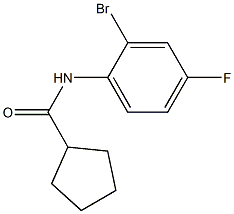  N-(2-bromo-4-fluorophenyl)cyclopentanecarboxamide