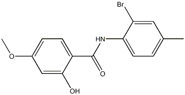 N-(2-bromo-4-methylphenyl)-2-hydroxy-4-methoxybenzamide