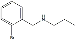 N-(2-bromobenzyl)-N-propylamine Structure