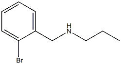 N-(2-bromobenzyl)-N-propylamine,,结构式