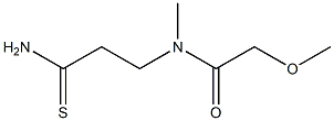 N-(2-carbamothioylethyl)-2-methoxy-N-methylacetamide