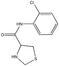 N-(2-chlorophenyl)-1,3-thiazolidine-4-carboxamide|