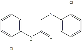 N-(2-chlorophenyl)-2-[(2-chlorophenyl)amino]acetamide Structure