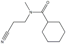 N-(2-cyanoethyl)-N-methylcyclohexanecarboxamide