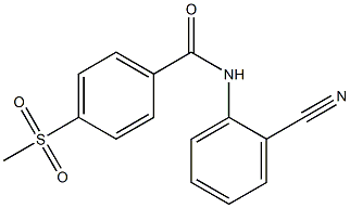  N-(2-cyanophenyl)-4-methanesulfonylbenzamide