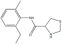 N-(2-ethyl-6-methylphenyl)-1,3-thiazolidine-4-carboxamide