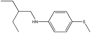 N-(2-ethylbutyl)-4-(methylsulfanyl)aniline Struktur
