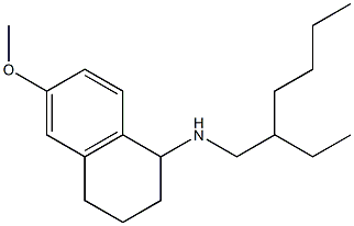 N-(2-ethylhexyl)-6-methoxy-1,2,3,4-tetrahydronaphthalen-1-amine Struktur