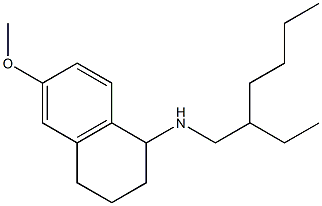 N-(2-ethylhexyl)-6-methoxy-1,2,3,4-tetrahydronaphthalen-1-amine Structure