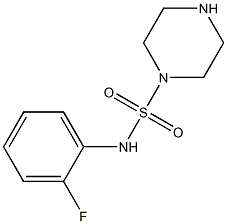 N-(2-fluorophenyl)piperazine-1-sulfonamide|