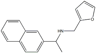 N-(2-furylmethyl)-N-[1-(2-naphthyl)ethyl]amine