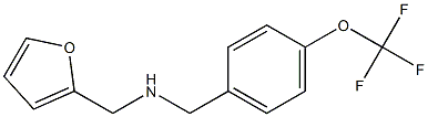 N-(2-furylmethyl)-N-[4-(trifluoromethoxy)benzyl]amine