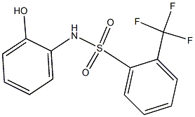 N-(2-hydroxyphenyl)-2-(trifluoromethyl)benzene-1-sulfonamide