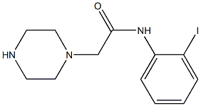 N-(2-iodophenyl)-2-(piperazin-1-yl)acetamide