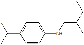  N-(2-methylbutyl)-4-(propan-2-yl)aniline