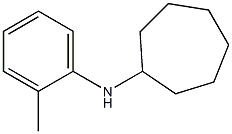  N-(2-methylphenyl)cycloheptanamine