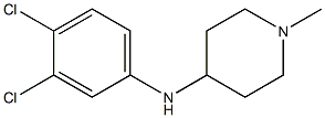 N-(3,4-dichlorophenyl)-1-methylpiperidin-4-amine Struktur