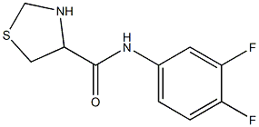 N-(3,4-difluorophenyl)-1,3-thiazolidine-4-carboxamide