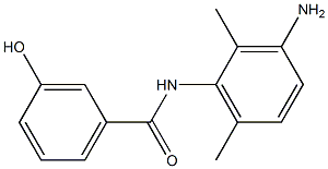 N-(3-amino-2,6-dimethylphenyl)-3-hydroxybenzamide Structure