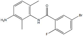 N-(3-amino-2,6-dimethylphenyl)-5-bromo-2-fluorobenzamide