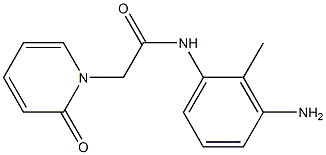 N-(3-amino-2-methylphenyl)-2-(2-oxopyridin-1(2H)-yl)acetamide Structure