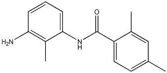 N-(3-amino-2-methylphenyl)-2,4-dimethylbenzamide 结构式