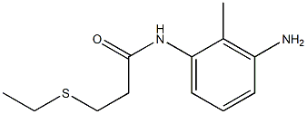 N-(3-amino-2-methylphenyl)-3-(ethylsulfanyl)propanamide