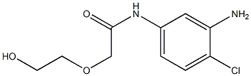 N-(3-amino-4-chlorophenyl)-2-(2-hydroxyethoxy)acetamide