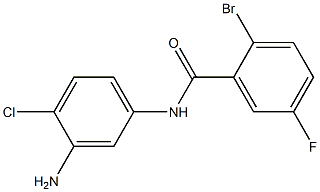 N-(3-amino-4-chlorophenyl)-2-bromo-5-fluorobenzamide|