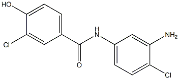 N-(3-amino-4-chlorophenyl)-3-chloro-4-hydroxybenzamide Structure