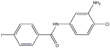 N-(3-amino-4-chlorophenyl)-4-iodobenzamide Structure