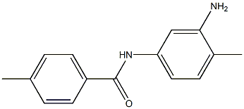 N-(3-amino-4-methylphenyl)-4-methylbenzamide,,结构式