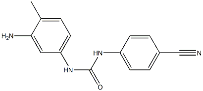 N-(3-amino-4-methylphenyl)-N'-(4-cyanophenyl)urea|