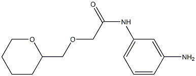 N-(3-aminophenyl)-2-(oxan-2-ylmethoxy)acetamide Struktur