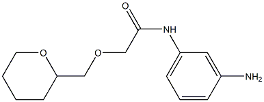 N-(3-aminophenyl)-2-(oxan-2-ylmethoxy)acetamide 结构式