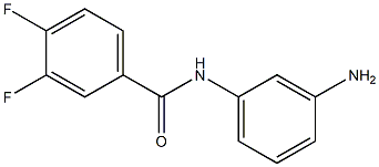 N-(3-aminophenyl)-3,4-difluorobenzamide Struktur