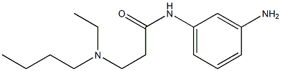 N-(3-aminophenyl)-3-[butyl(ethyl)amino]propanamide