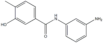 N-(3-aminophenyl)-3-hydroxy-4-methylbenzamide Struktur