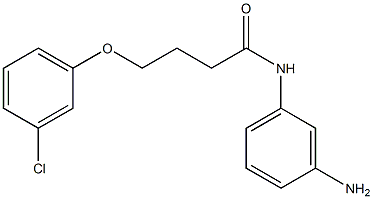 N-(3-aminophenyl)-4-(3-chlorophenoxy)butanamide