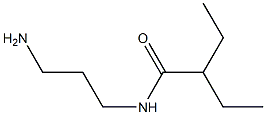 N-(3-aminopropyl)-2-ethylbutanamide Struktur