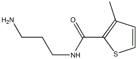 N-(3-aminopropyl)-3-methylthiophene-2-carboxamide Structure